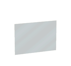 Gray Glass pane (sloped)