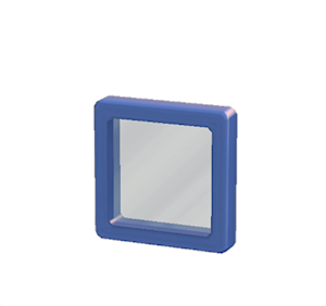 Navy Glass window
