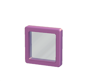 Purple Glass window