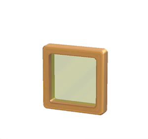 Lime Glass window