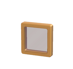Plum Glass window