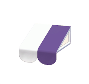 Plum Glossy awning