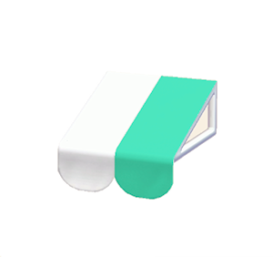 Aquamarine Glossy awning