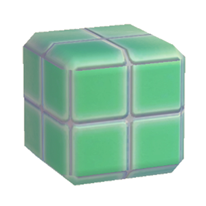Green Glossy tiling