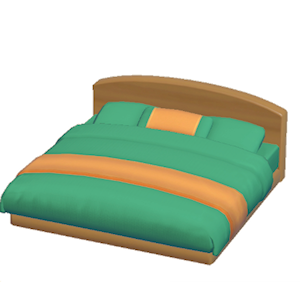 Aquamarine Guest-room bed