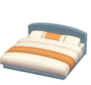 Cyan Guest-room bed