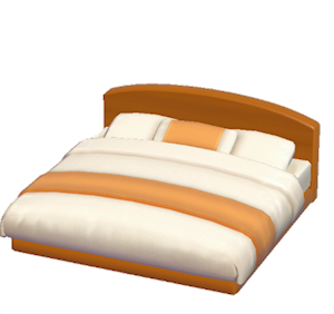 Orange Guest-room bed