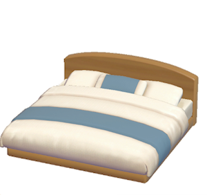 Cyan Guest-room bed