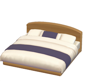 Plum Guest-room bed