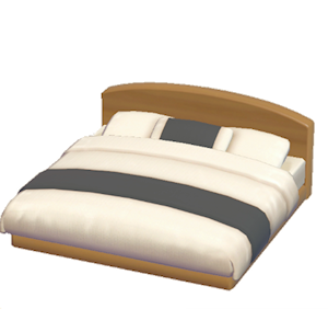 Black Guest-room bed