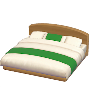 Green Guest-room bed