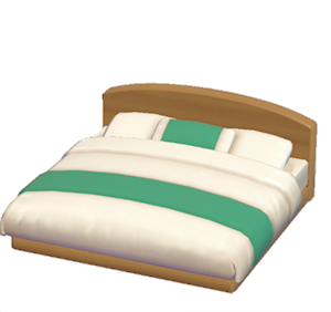 Aquamarine Guest-room bed