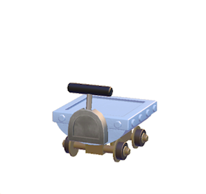 Cyan Handcar