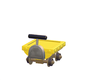 Yellow Handcar