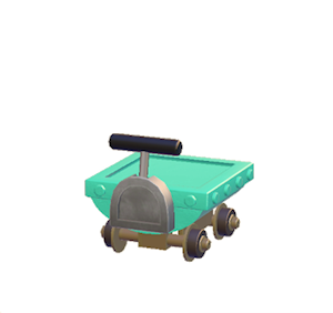 Aquamarine Handcar