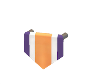 Plum Hanging banner