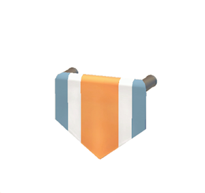 Gray Hanging banner