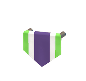 Plum Hanging banner