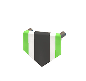 Black Hanging banner