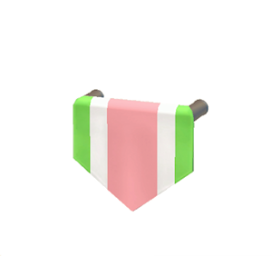 Pink Hanging banner