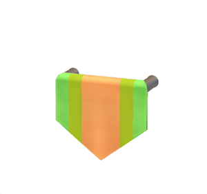 Lime Hanging banner