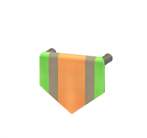 Beige Hanging banner
