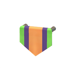 Plum Hanging banner