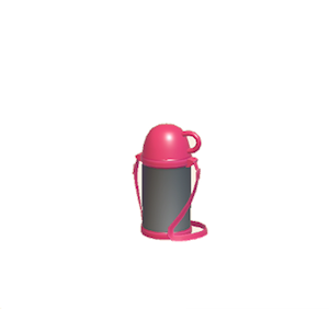 Black Hoppip water bottle