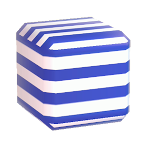 None Horizontal-stripe print