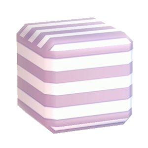 Purple Horizontal-stripe print