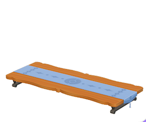 Blue Huge table