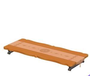 Orange Huge table