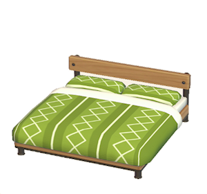 Lime Industrial bed