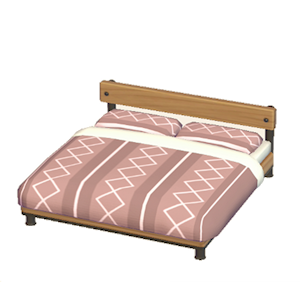 Pink Industrial bed
