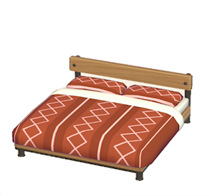 Red Industrial bed