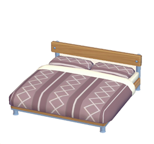 Cyan Industrial bed