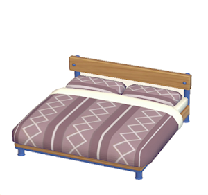 Navy Industrial bed