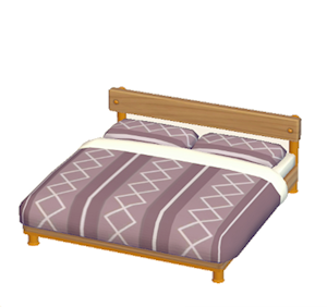 Orange Industrial bed