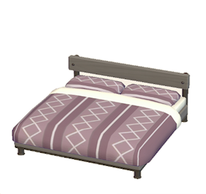 Black Industrial bed