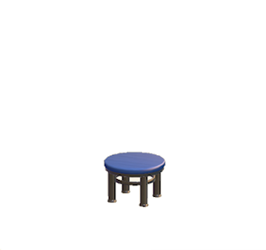 Navy Industrial chair