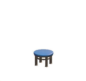 Blue Industrial chair
