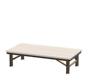 White Industrial desk