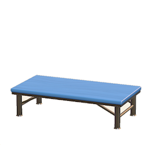 Blue Industrial desk