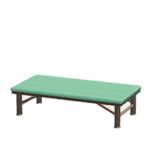 Aquamarine Industrial desk