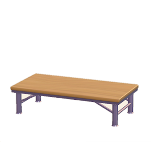 Plum Industrial desk