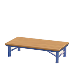 Navy Industrial desk
