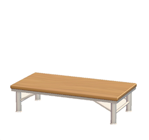 White Industrial desk