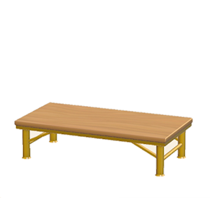Yellow Industrial desk