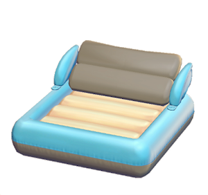 Beige Inflatable boat