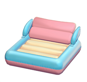 Pink Inflatable boat